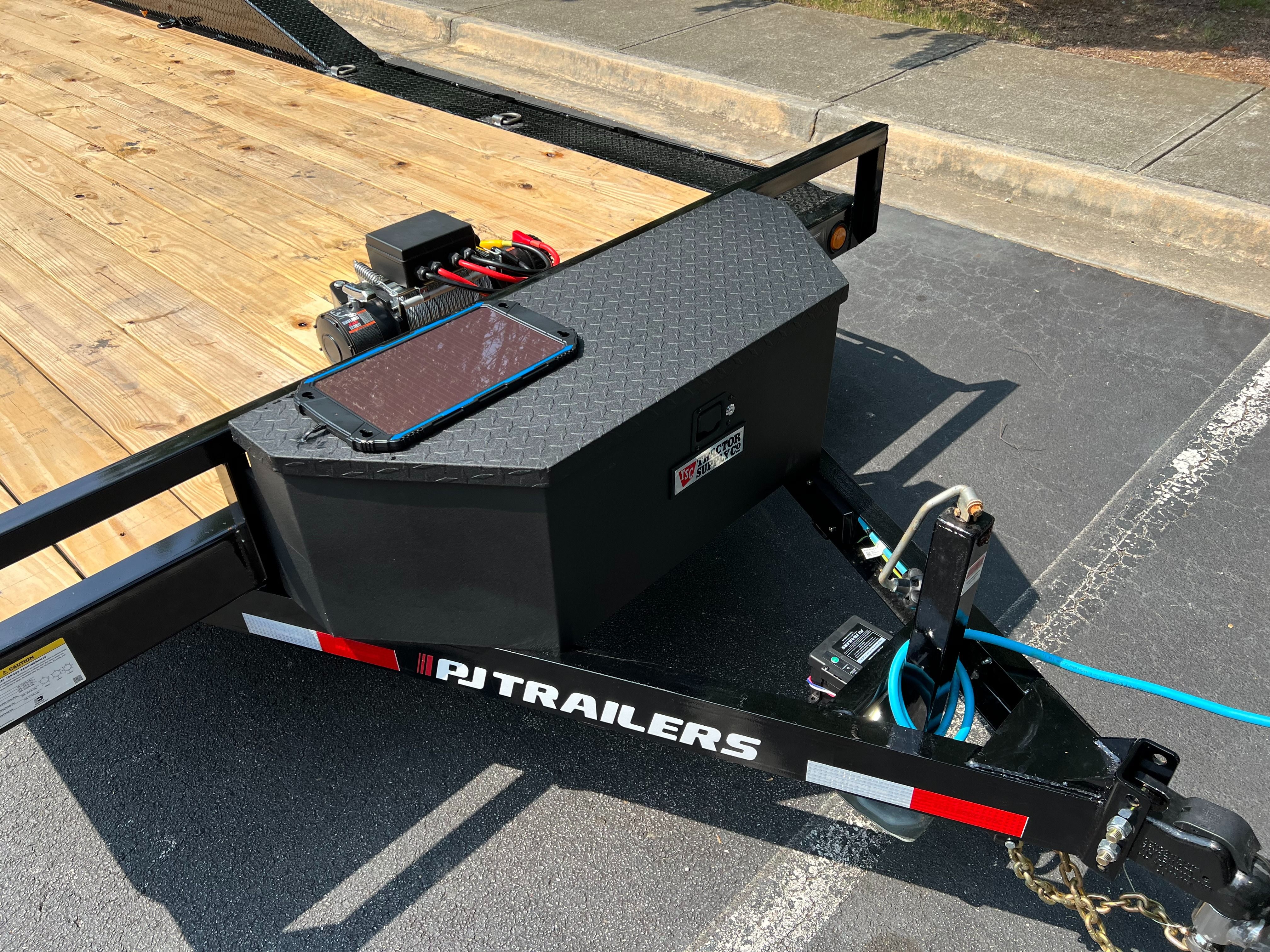 20ft Drive Over Flatbed Trailer thumbnail 4