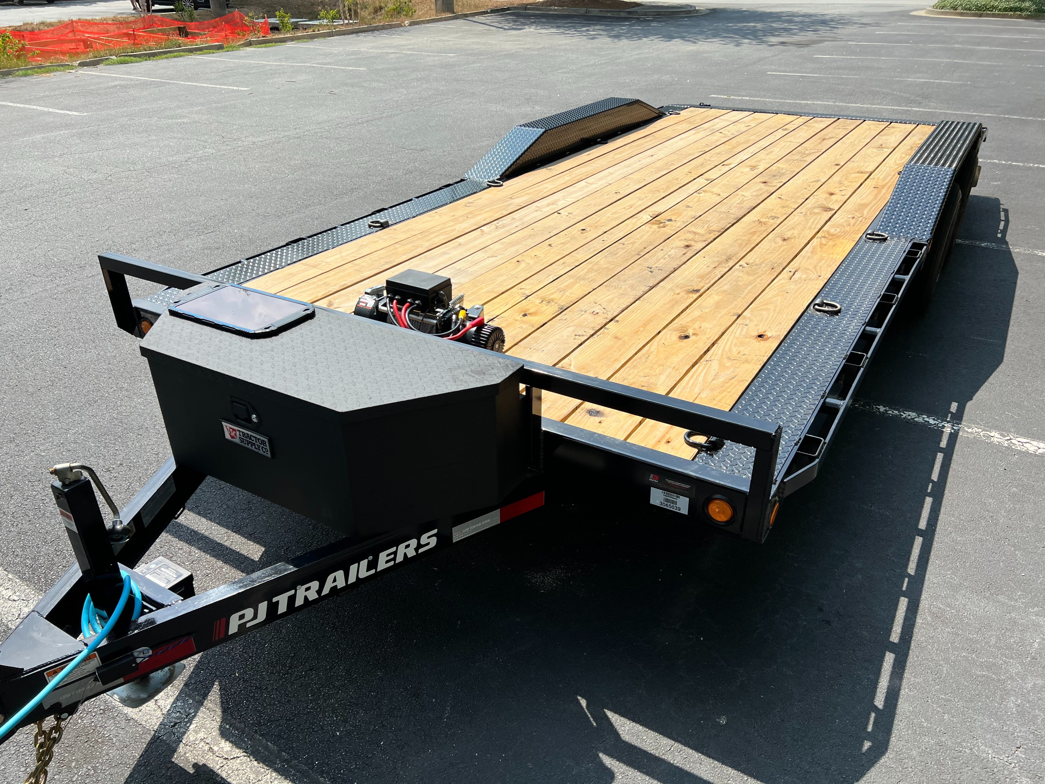 22ft Drive Over Flatbed Trailer thumbnail 5
