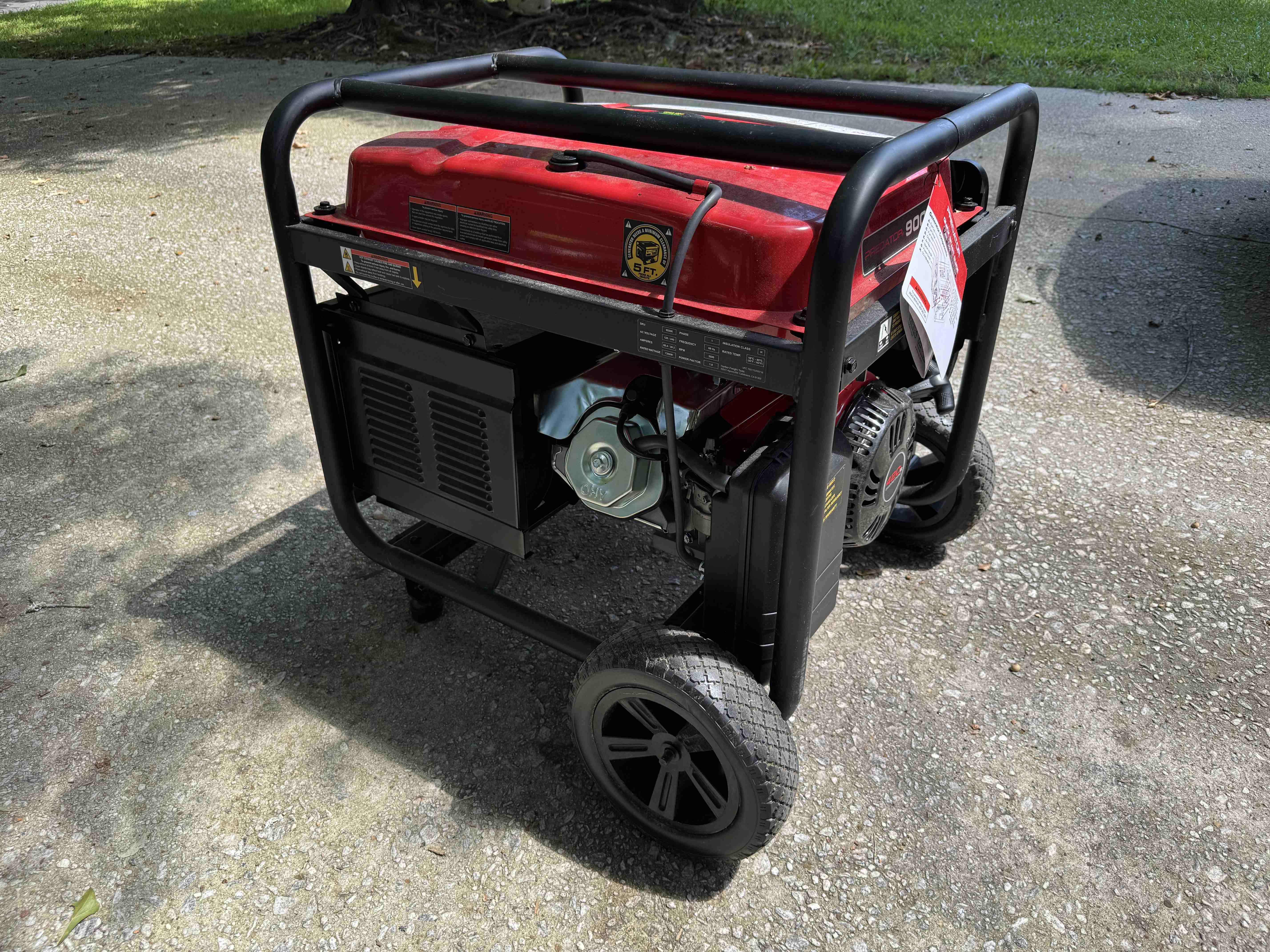 Predator 9000 Watt Generator thumbnail 3