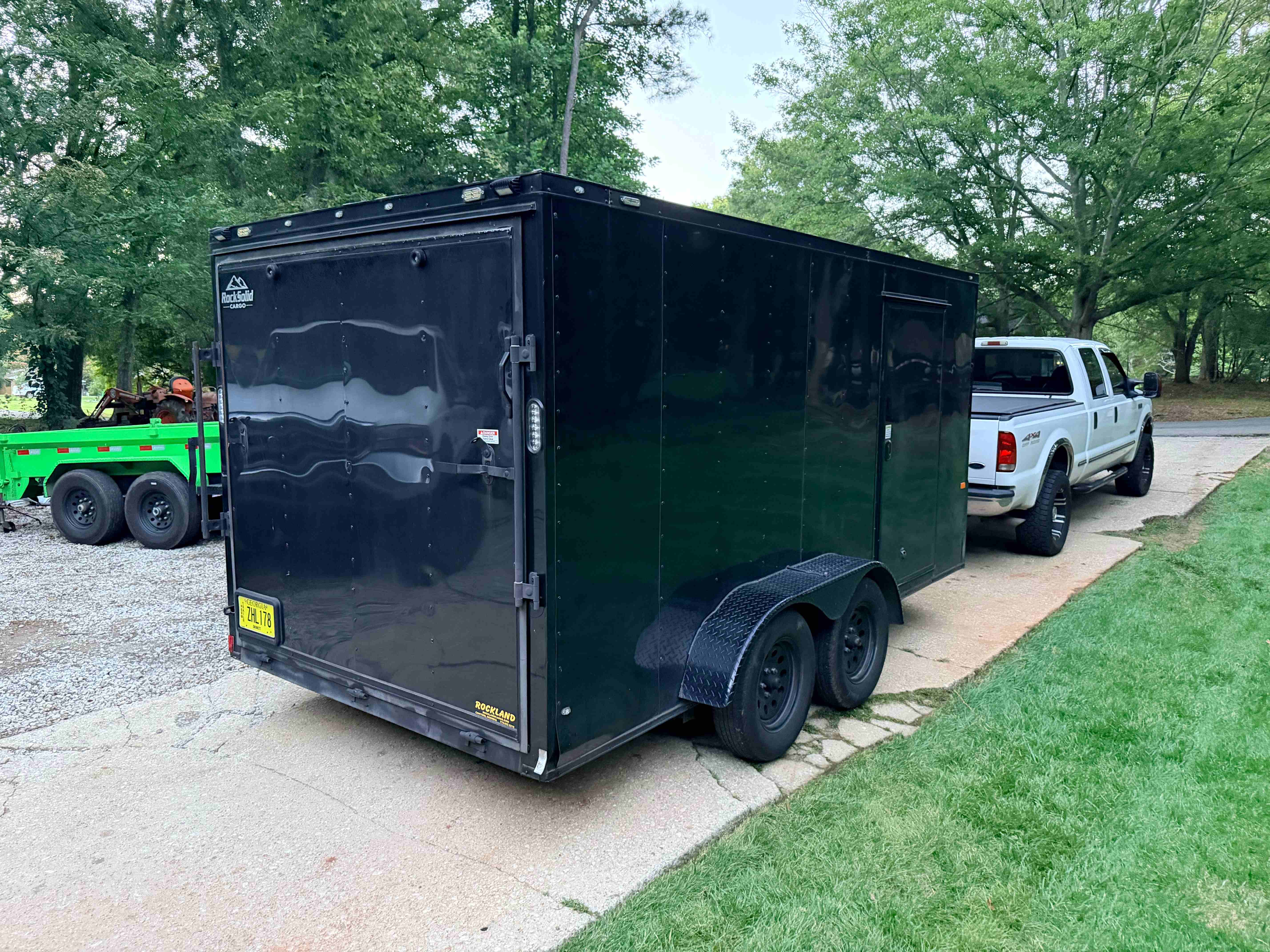 2025 RockSolid 7x14 Enclosed Trailer - Image 1