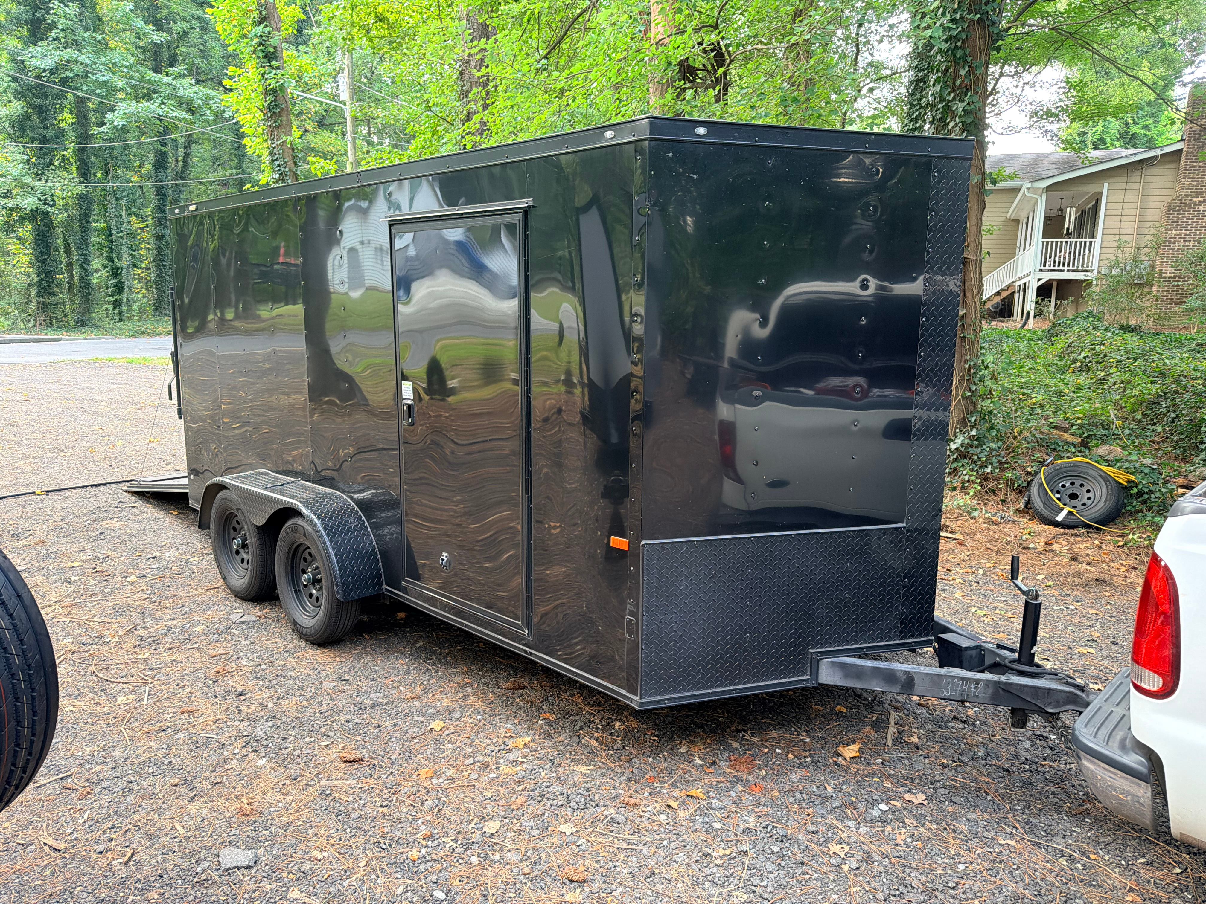 2025 RockSolid 7x14 Enclosed Trailer - Image 1