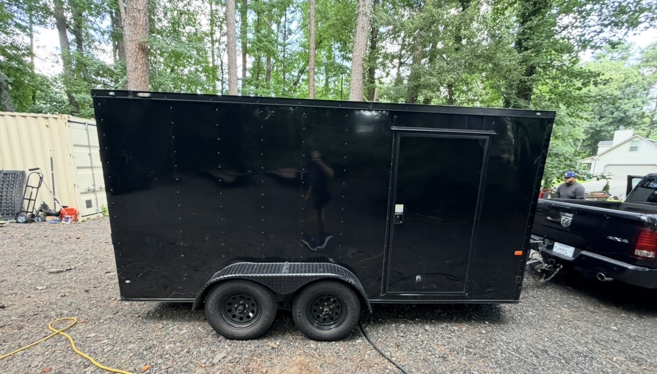 2025 RockSolid 7x14 Enclosed Trailer thumbnail 3