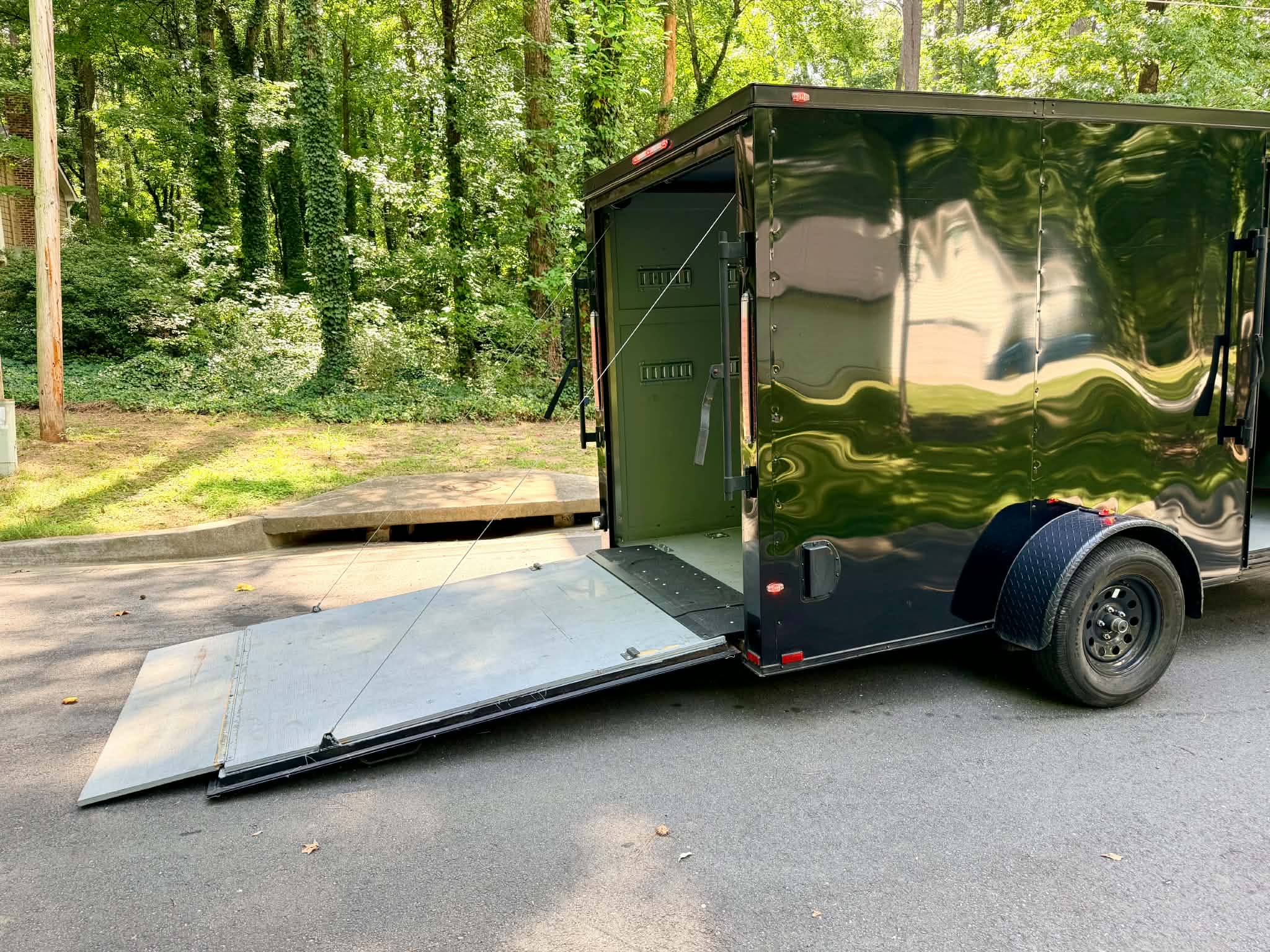 6x12 Enclosed Trailer - Image 1