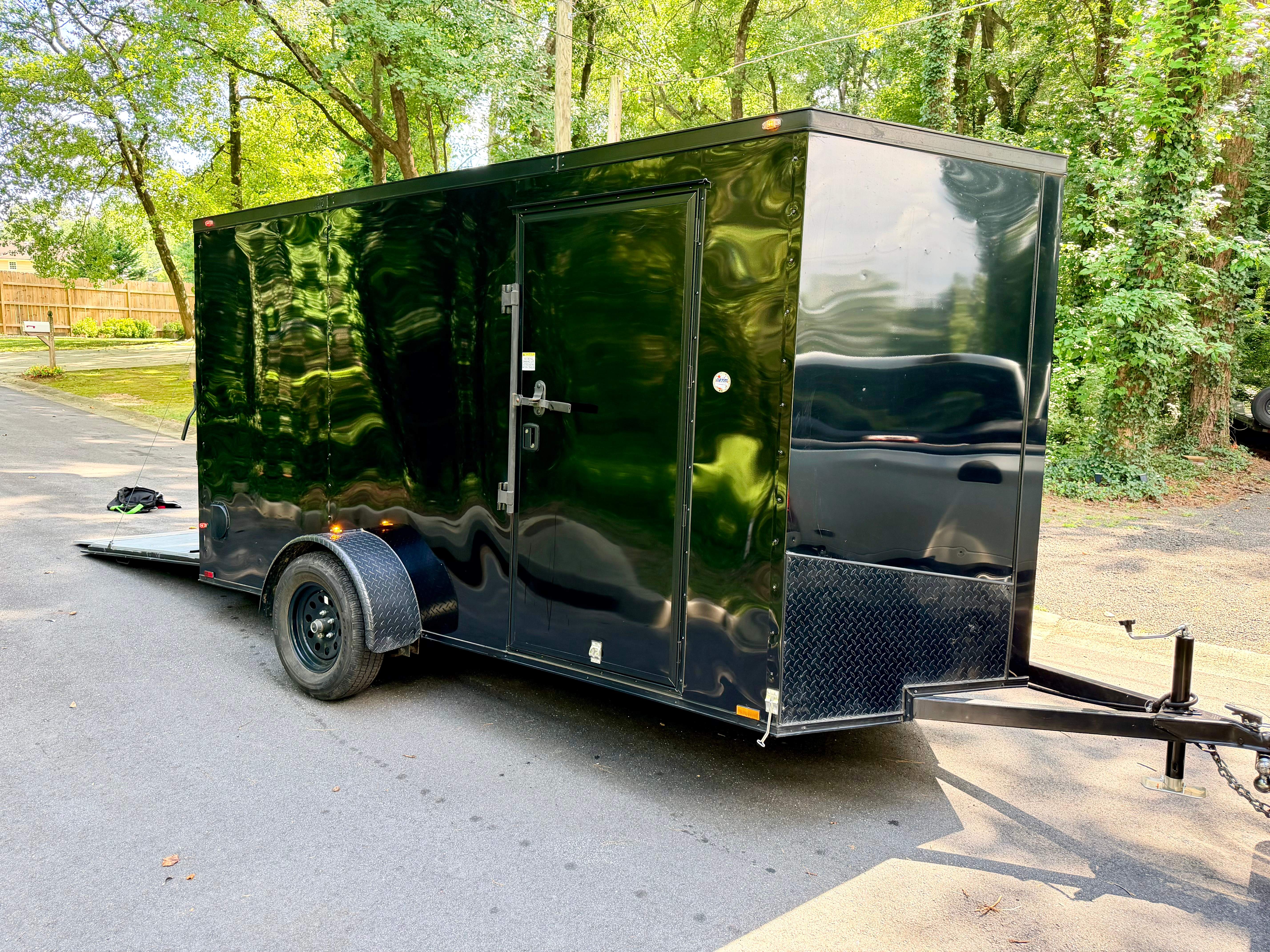 6x12 Enclosed Trailer thumbnail 9